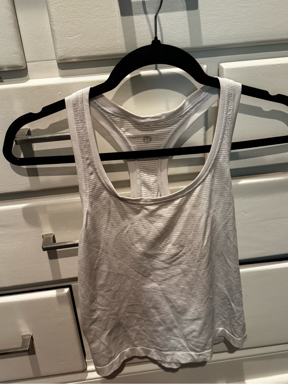Lululemon swiftly White Racerback Tank Top